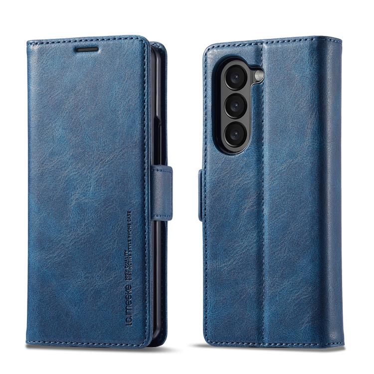 LC.IMEEKE RFID Anti-theft Leather Phone Case, For Samsung Galaxy Z Flip6 / Flip7 FE, For Samsung Galaxy Z Fold7 5G, For Samsung Galaxy Z Flip7 5G, For Samsung Galaxy Z Fold6 5G, For Samsung Galaxy Z Fold5, For Samsung Galaxy Z Flip5