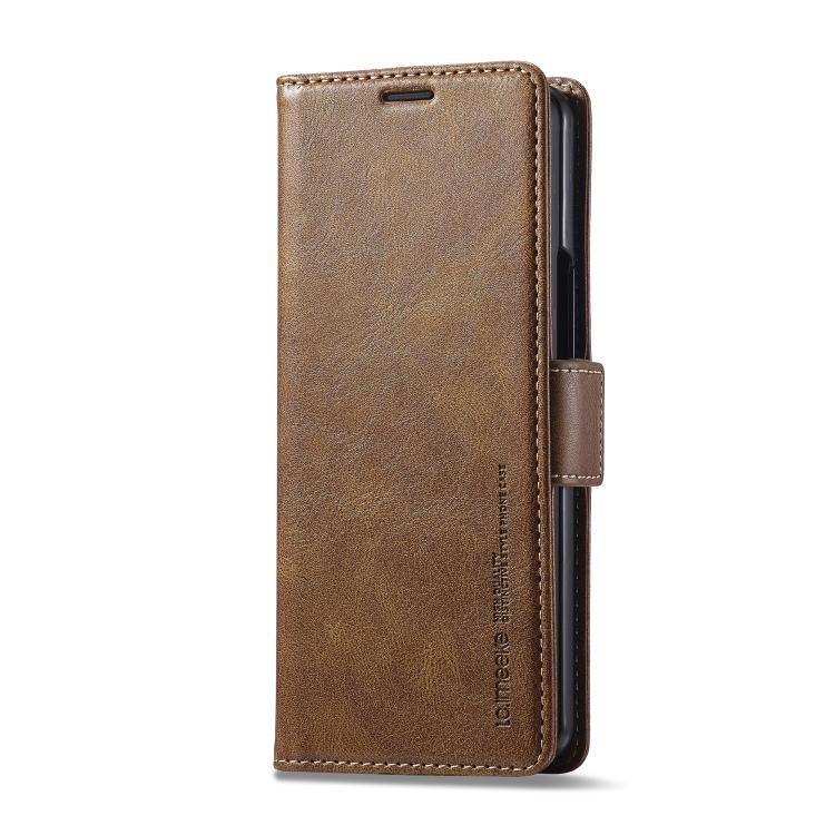 LC.IMEEKE RFID Anti-theft Leather Phone Case, For Samsung Galaxy Z Flip6 / Flip7 FE, For Samsung Galaxy Z Fold7 5G, For Samsung Galaxy Z Flip7 5G, For Samsung Galaxy Z Fold6 5G, For Samsung Galaxy Z Fold5, For Samsung Galaxy Z Flip5