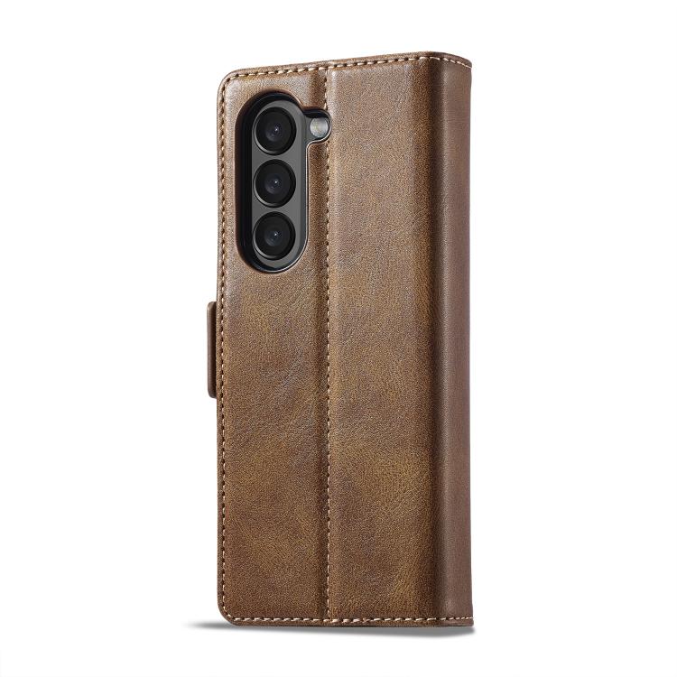 LC.IMEEKE RFID Anti-theft Leather Phone Case, For Samsung Galaxy Z Flip6 / Flip7 FE, For Samsung Galaxy Z Fold7 5G, For Samsung Galaxy Z Flip7 5G, For Samsung Galaxy Z Fold6 5G, For Samsung Galaxy Z Fold5, For Samsung Galaxy Z Flip5