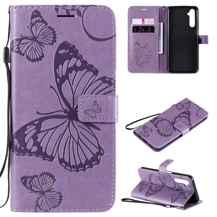 3D Butterflies Embossing Pattern Horizontal Flip Leather Case with Holder & Card Slot & Wallet, For Sony Xperia L4, For Sony Xperia 10 II, For Xiaomi Redmi K30 Pro