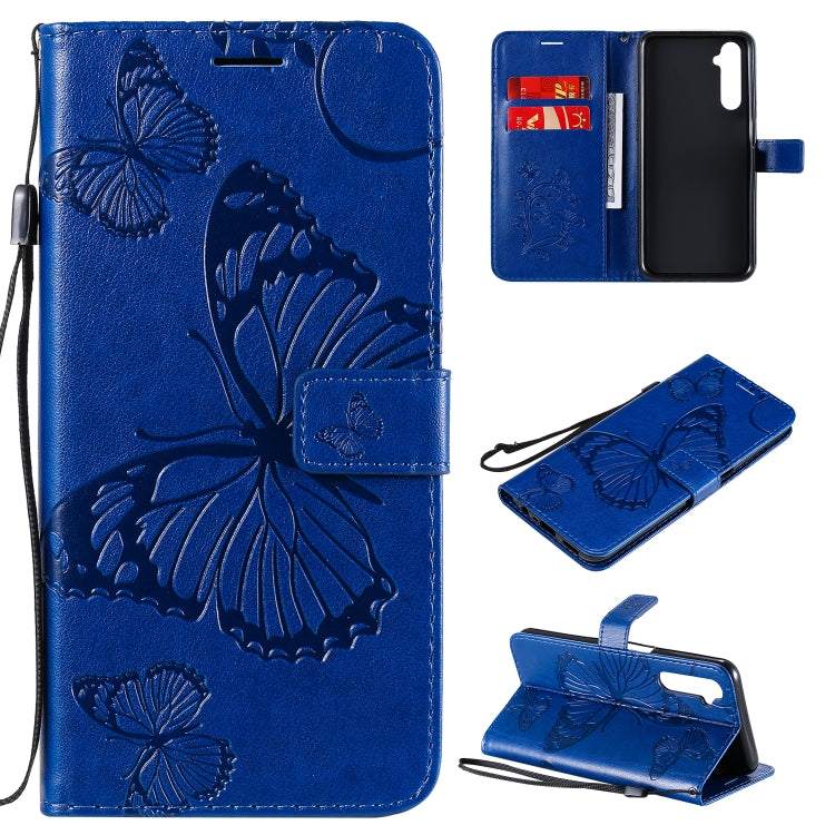 3D Butterflies Embossing Pattern Horizontal Flip Leather Case with Holder & Card Slot & Wallet, For Sony Xperia L4, For Sony Xperia 10 II, For Xiaomi Redmi K30 Pro