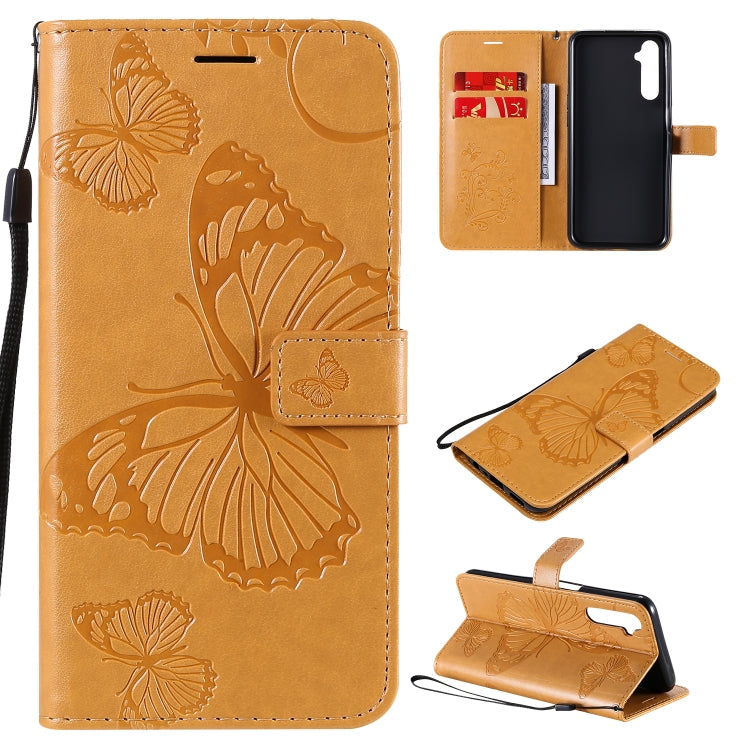 3D Butterflies Embossing Pattern Horizontal Flip Leather Case with Holder & Card Slot & Wallet, For Sony Xperia L4, For Sony Xperia 10 II, For Xiaomi Redmi K30 Pro