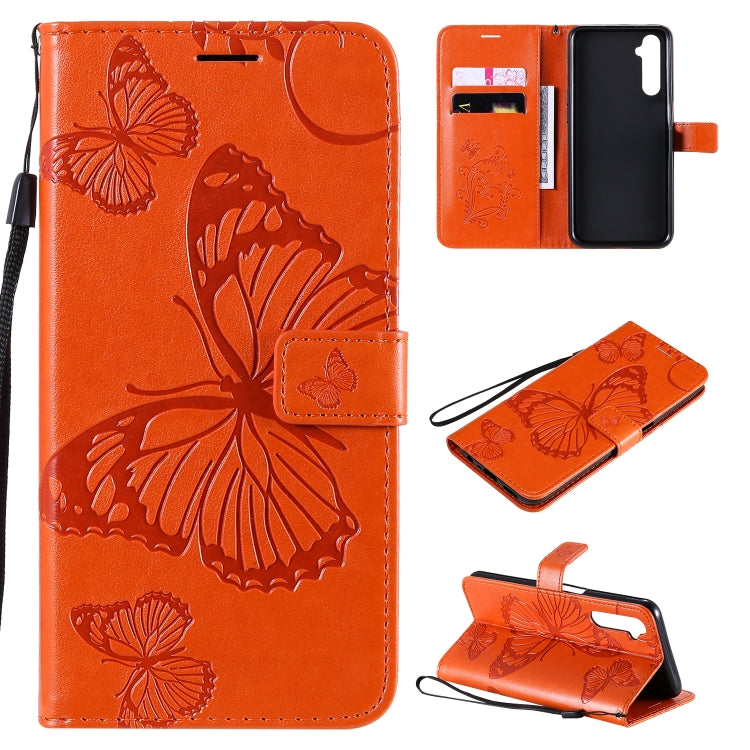3D Butterflies Embossing Pattern Horizontal Flip Leather Case with Holder & Card Slot & Wallet, For Sony Xperia L4, For Sony Xperia 10 II, For Xiaomi Redmi K30 Pro