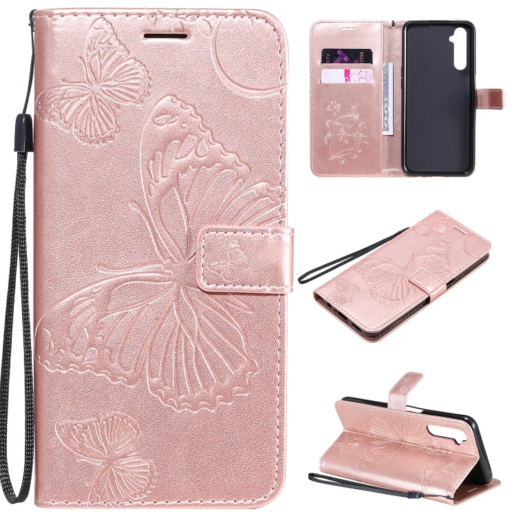 3D Butterflies Embossing Pattern Horizontal Flip Leather Case with Holder & Card Slot & Wallet, For Sony Xperia L4, For Sony Xperia 10 II, For Xiaomi Redmi K30 Pro