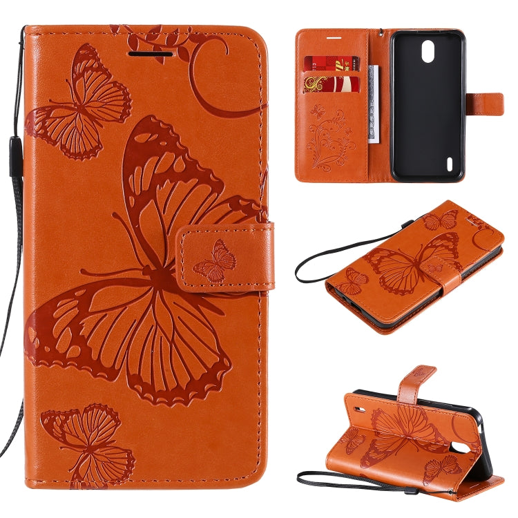 3D Butterflies Embossing Pattern Horizontal Flip Leather Case with Holder & Card Slot & Wallet, For Sony Xperia L4, For Sony Xperia 10 II, For Xiaomi Redmi K30 Pro