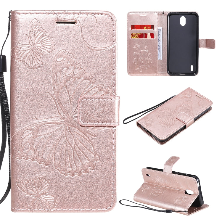 3D Butterflies Embossing Pattern Horizontal Flip Leather Case with Holder & Card Slot & Wallet, For Sony Xperia L4, For Sony Xperia 10 II, For Xiaomi Redmi K30 Pro