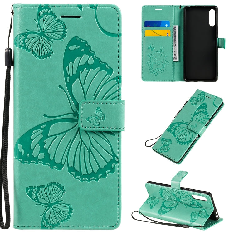 3D Butterflies Embossing Pattern Horizontal Flip Leather Case with Holder & Card Slot & Wallet, For Samsung Galaxy A11, For Samsung Galaxy A21s, For Samsung Galaxy A31