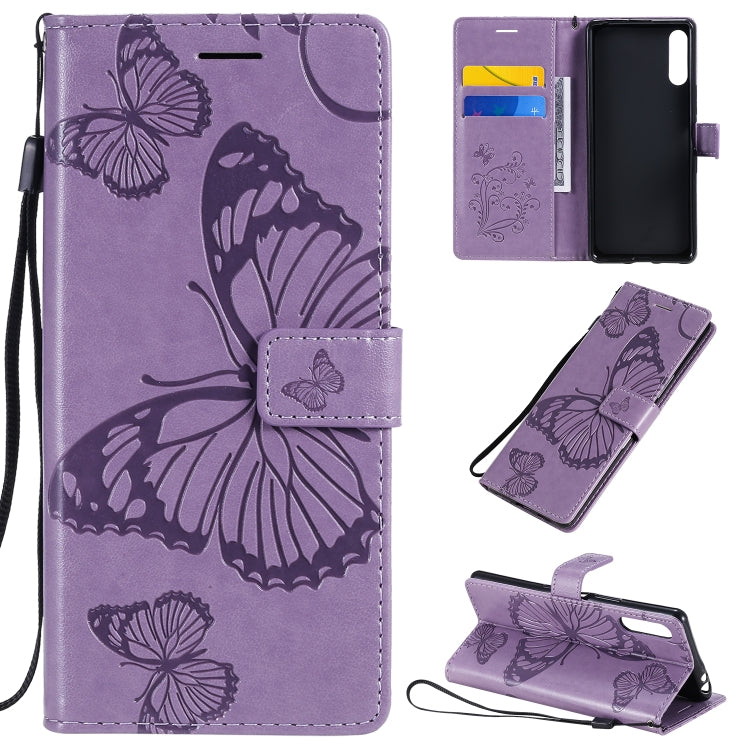 3D Butterflies Embossing Pattern Horizontal Flip Leather Case with Holder & Card Slot & Wallet, For Samsung Galaxy A11, For Samsung Galaxy A21s, For Samsung Galaxy A31