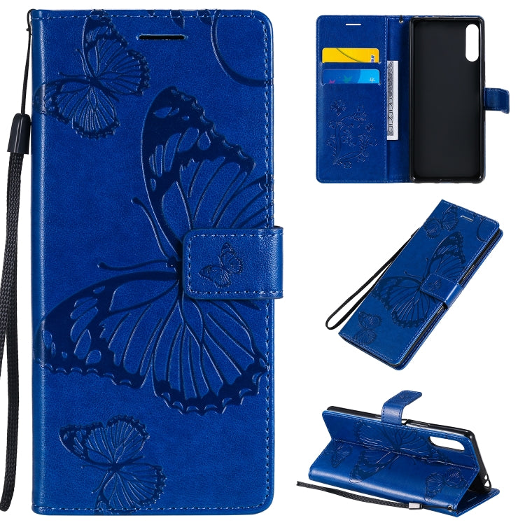 3D Butterflies Embossing Pattern Horizontal Flip Leather Case with Holder & Card Slot & Wallet, For Samsung Galaxy A11, For Samsung Galaxy A21s, For Samsung Galaxy A31