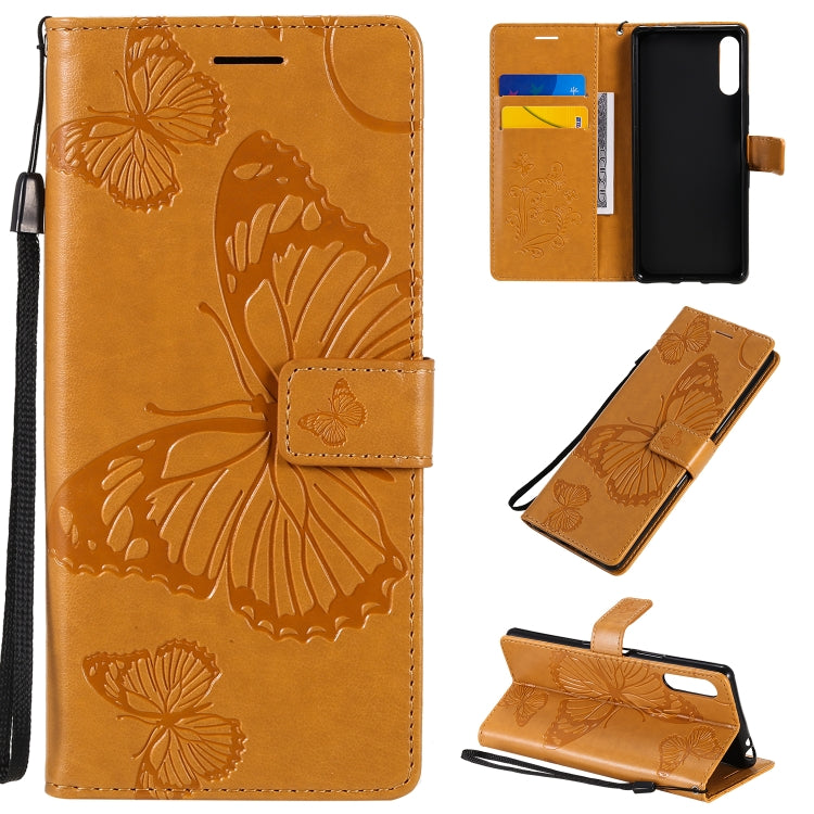 3D Butterflies Embossing Pattern Horizontal Flip Leather Case with Holder & Card Slot & Wallet, For Samsung Galaxy A11, For Samsung Galaxy A21s, For Samsung Galaxy A31
