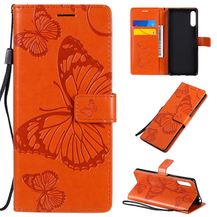 3D Butterflies Embossing Pattern Horizontal Flip Leather Case with Holder & Card Slot & Wallet, For Samsung Galaxy A11, For Samsung Galaxy A21s, For Samsung Galaxy A31