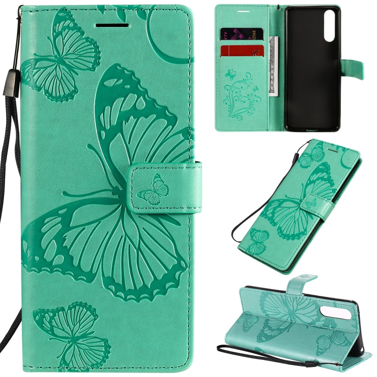 3D Butterflies Embossing Pattern Horizontal Flip Leather Case with Holder & Card Slot & Wallet, For Samsung Galaxy A11, For Samsung Galaxy A21s, For Samsung Galaxy A31