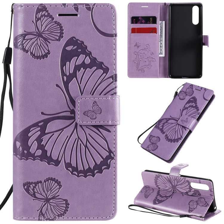 3D Butterflies Embossing Pattern Horizontal Flip Leather Case with Holder & Card Slot & Wallet, For Samsung Galaxy A11, For Samsung Galaxy A21s, For Samsung Galaxy A31