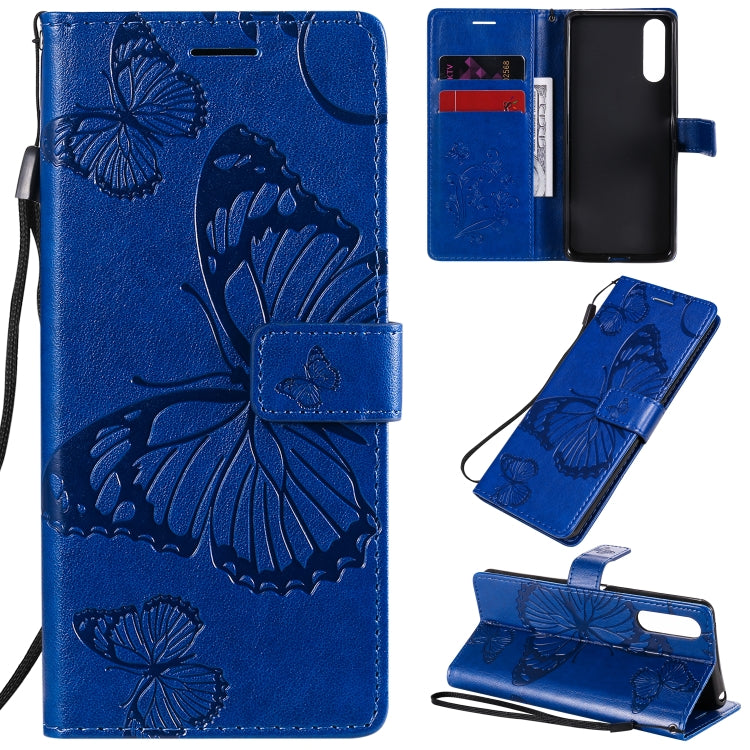 3D Butterflies Embossing Pattern Horizontal Flip Leather Case with Holder & Card Slot & Wallet, For Samsung Galaxy A11, For Samsung Galaxy A21s, For Samsung Galaxy A31