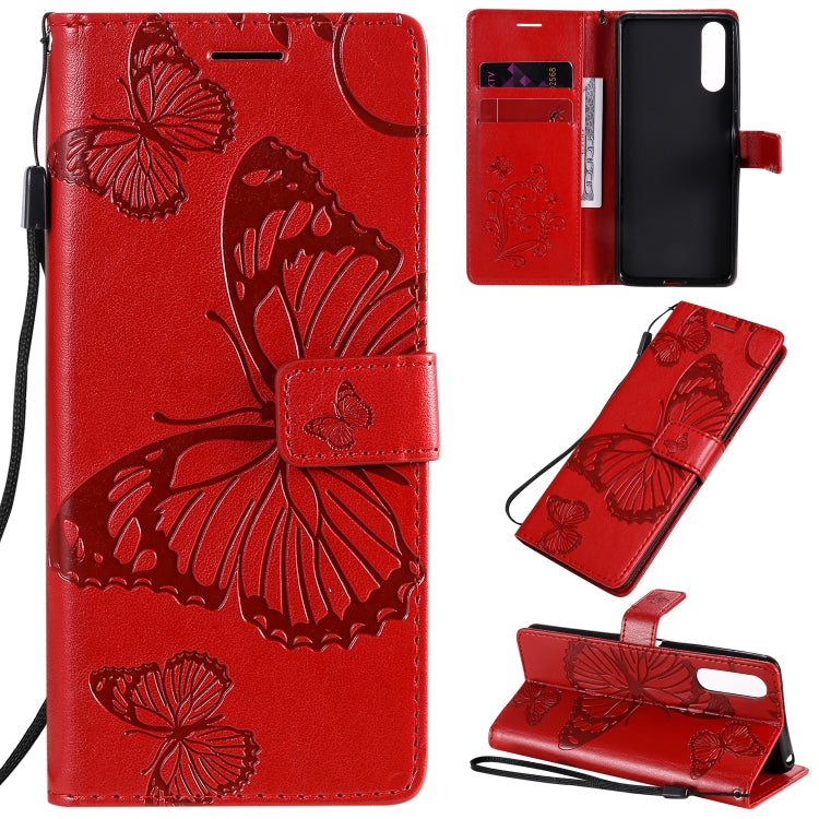 3D Butterflies Embossing Pattern Horizontal Flip Leather Case with Holder & Card Slot & Wallet, For Samsung Galaxy A11, For Samsung Galaxy A21s, For Samsung Galaxy A31
