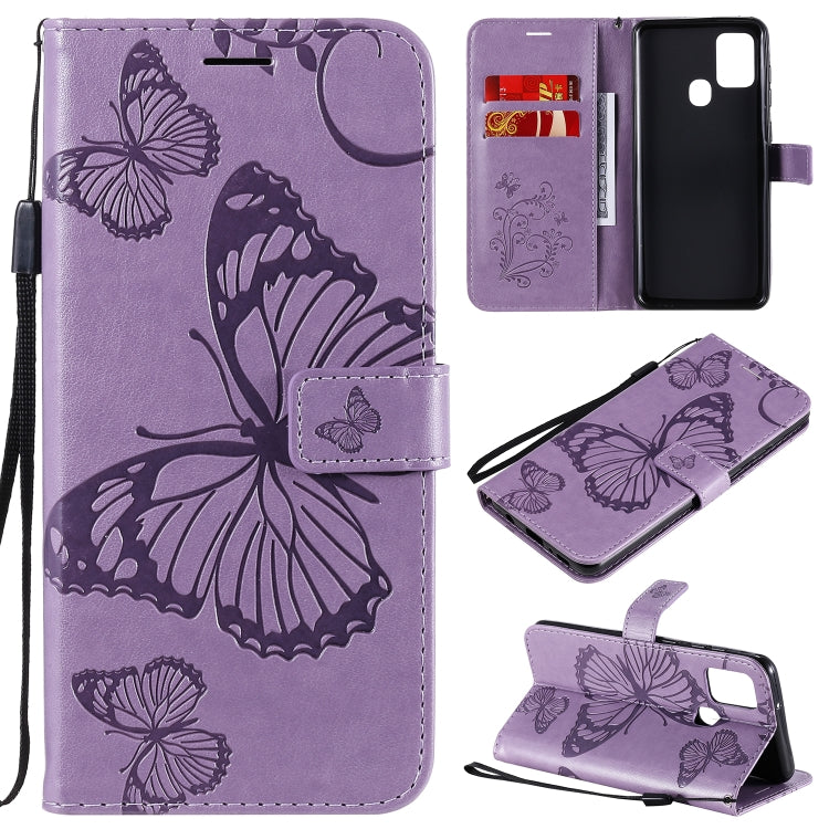 3D Butterflies Embossing Pattern Horizontal Flip Leather Case with Holder & Card Slot & Wallet, For Samsung Galaxy A41, For Samsung Galaxy A51 5G, For Samsung Galaxy A71 5G