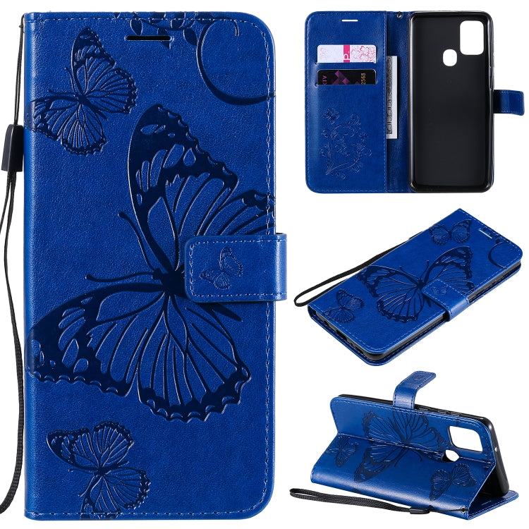 3D Butterflies Embossing Pattern Horizontal Flip Leather Case with Holder & Card Slot & Wallet, For Samsung Galaxy A41, For Samsung Galaxy A51 5G, For Samsung Galaxy A71 5G