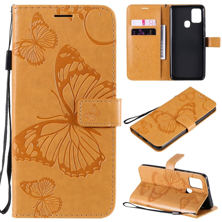 3D Butterflies Embossing Pattern Horizontal Flip Leather Case with Holder & Card Slot & Wallet, For Samsung Galaxy A41, For Samsung Galaxy A51 5G, For Samsung Galaxy A71 5G
