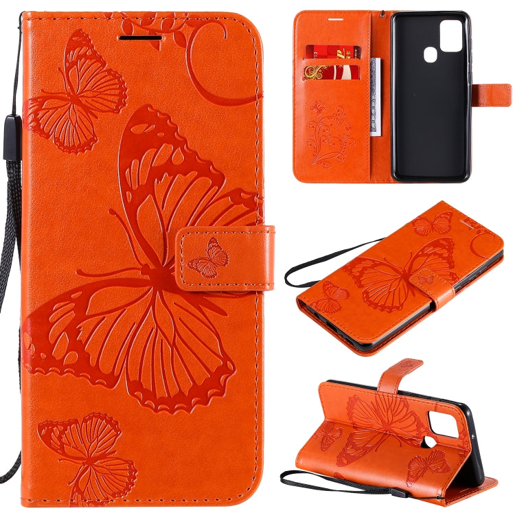 3D Butterflies Embossing Pattern Horizontal Flip Leather Case with Holder & Card Slot & Wallet, For Samsung Galaxy A41, For Samsung Galaxy A51 5G, For Samsung Galaxy A71 5G