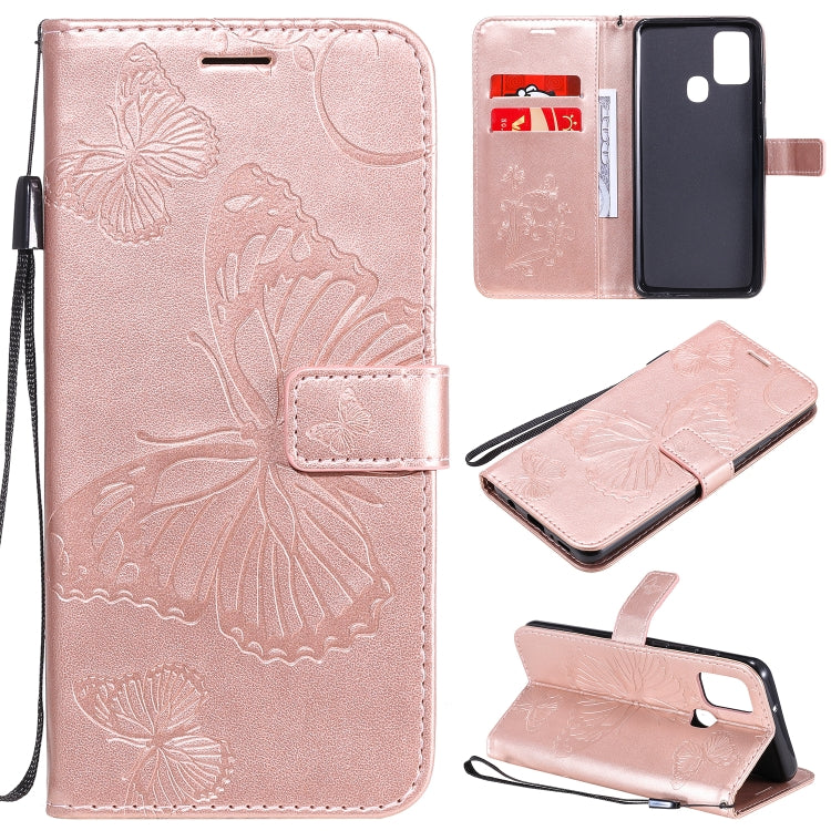 3D Butterflies Embossing Pattern Horizontal Flip Leather Case with Holder & Card Slot & Wallet, For Samsung Galaxy A41, For Samsung Galaxy A51 5G, For Samsung Galaxy A71 5G