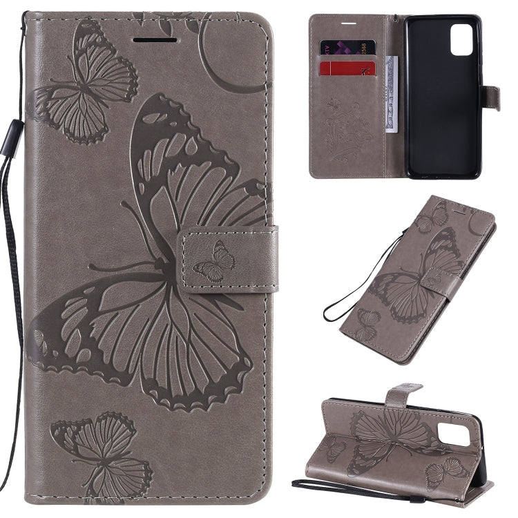 3D Butterflies Embossing Pattern Horizontal Flip Leather Case with Holder & Card Slot & Wallet, For Samsung Galaxy A41, For Samsung Galaxy A51 5G, For Samsung Galaxy A71 5G