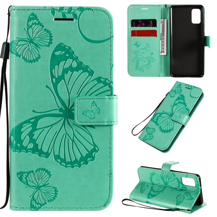3D Butterflies Embossing Pattern Horizontal Flip Leather Case with Holder & Card Slot & Wallet, For Huawei Nova 7, For Huawei Nova 7 Pro, For Huawei Nova 7 SE / P40 Lite 5G