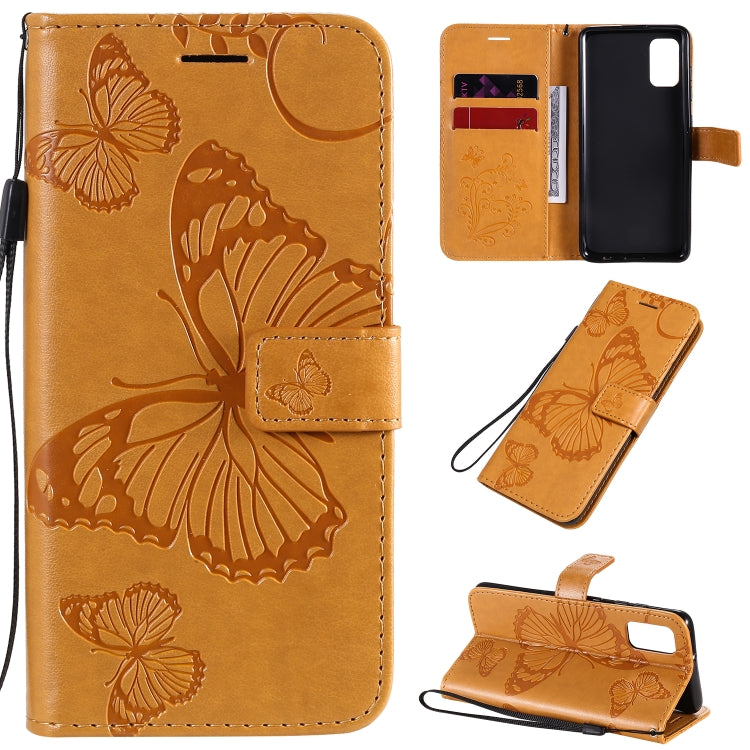 3D Butterflies Embossing Pattern Horizontal Flip Leather Case with Holder & Card Slot & Wallet, For Huawei Nova 7, For Huawei Nova 7 Pro, For Huawei Nova 7 SE / P40 Lite 5G