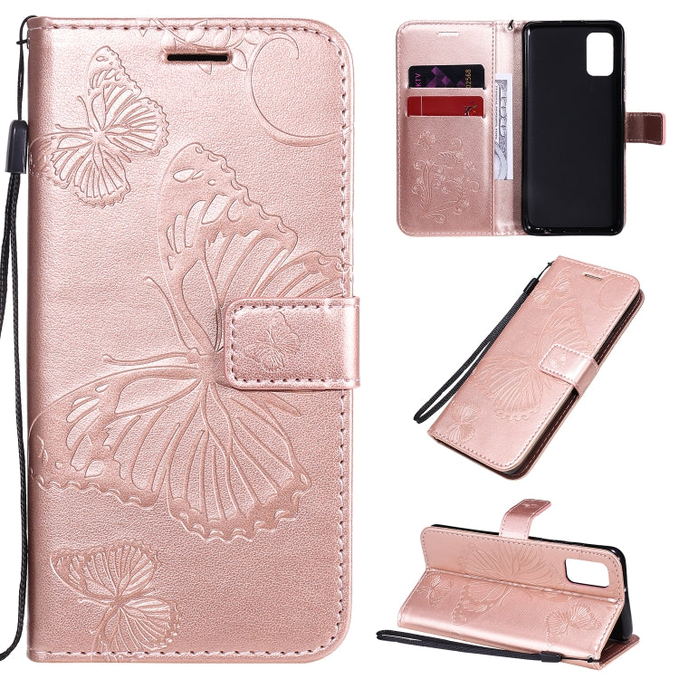 3D Butterflies Embossing Pattern Horizontal Flip Leather Case with Holder & Card Slot & Wallet, For Huawei Nova 7, For Huawei Nova 7 Pro, For Huawei Nova 7 SE / P40 Lite 5G