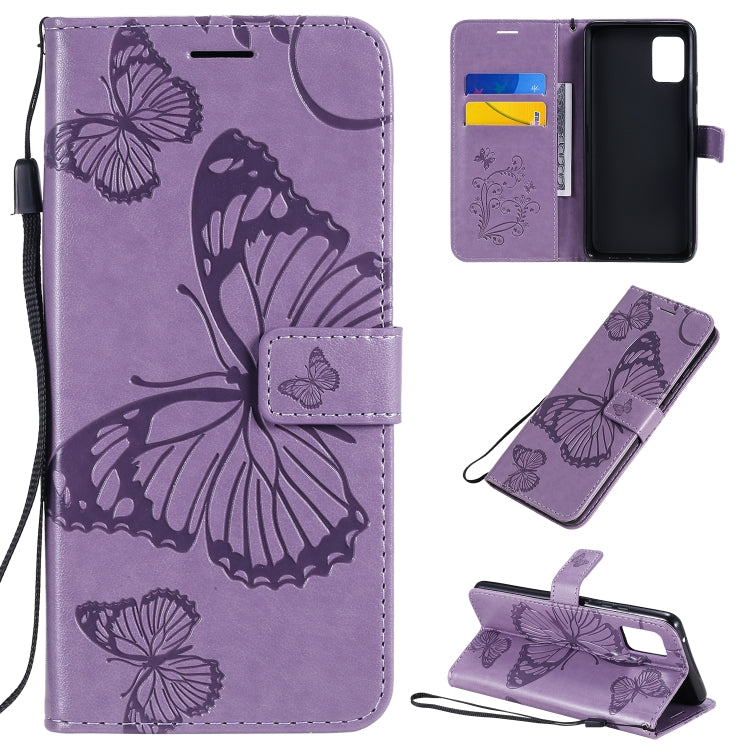 3D Butterflies Embossing Pattern Horizontal Flip Leather Case with Holder & Card Slot & Wallet, For Huawei Nova 7, For Huawei Nova 7 Pro, For Huawei Nova 7 SE / P40 Lite 5G