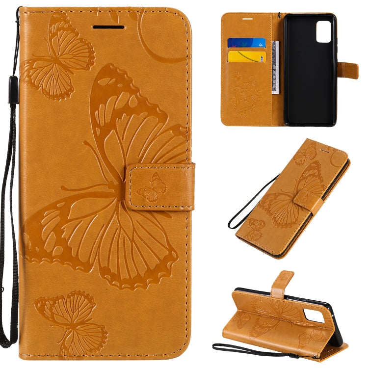 3D Butterflies Embossing Pattern Horizontal Flip Leather Case with Holder & Card Slot & Wallet, For Huawei Nova 7, For Huawei Nova 7 Pro, For Huawei Nova 7 SE / P40 Lite 5G