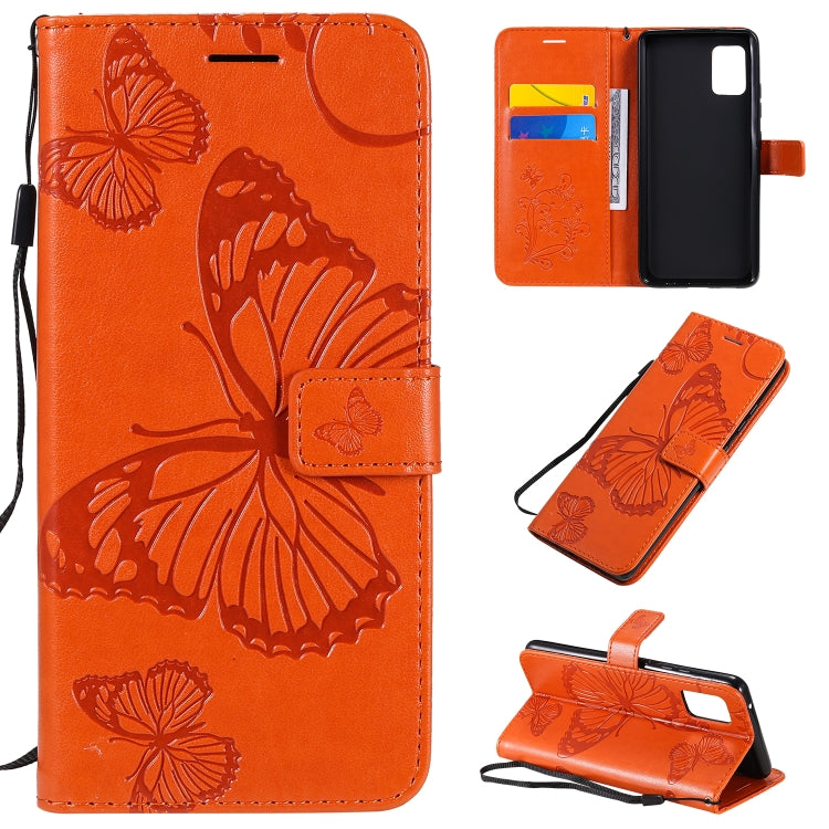 3D Butterflies Embossing Pattern Horizontal Flip Leather Case with Holder & Card Slot & Wallet, For Huawei Nova 7, For Huawei Nova 7 Pro, For Huawei Nova 7 SE / P40 Lite 5G