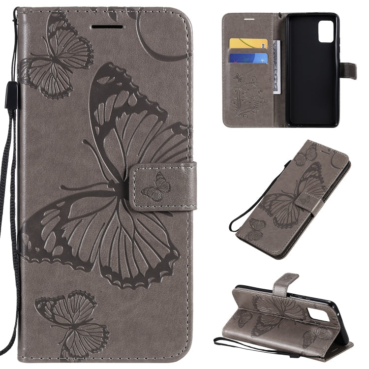 3D Butterflies Embossing Pattern Horizontal Flip Leather Case with Holder & Card Slot & Wallet, For Huawei Nova 7, For Huawei Nova 7 Pro, For Huawei Nova 7 SE / P40 Lite 5G