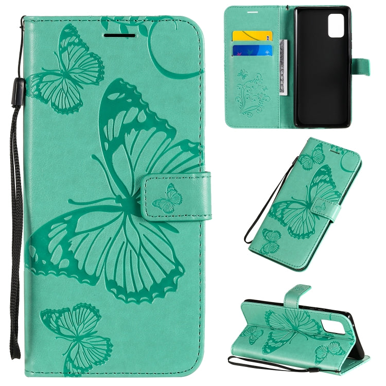 3D Butterflies Embossing Pattern Horizontal Flip Leather Case with Holder & Card Slot & Wallet, For Huawei Nova 7, For Huawei Nova 7 Pro, For Huawei Nova 7 SE / P40 Lite 5G
