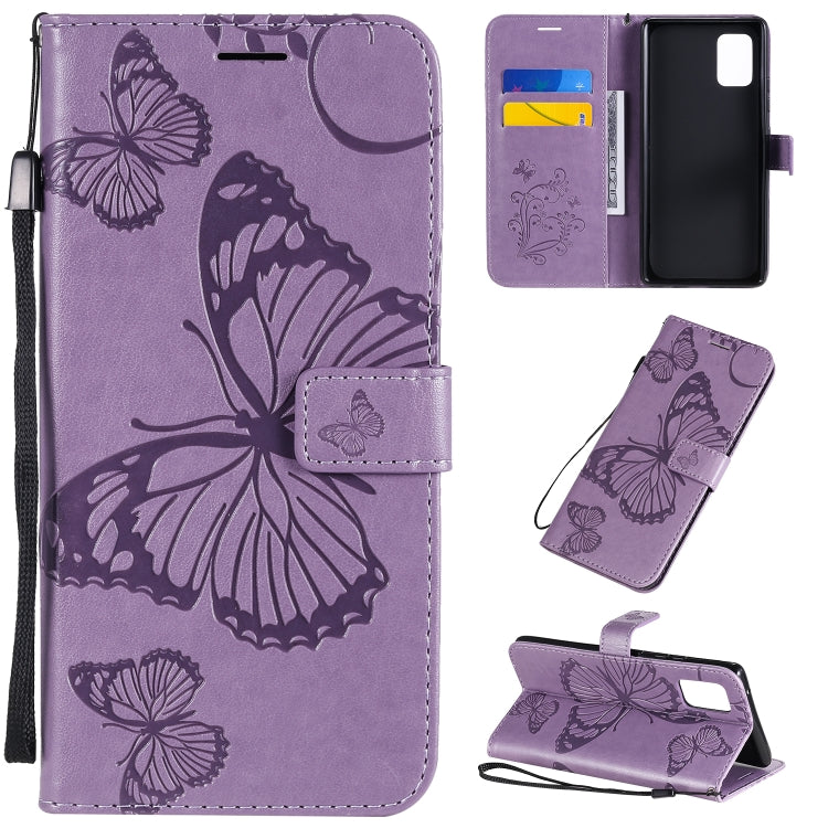 3D Butterflies Embossing Pattern Horizontal Flip Leather Case with Holder & Card Slot & Wallet, For Huawei Nova 7, For Huawei Nova 7 Pro, For Huawei Nova 7 SE / P40 Lite 5G