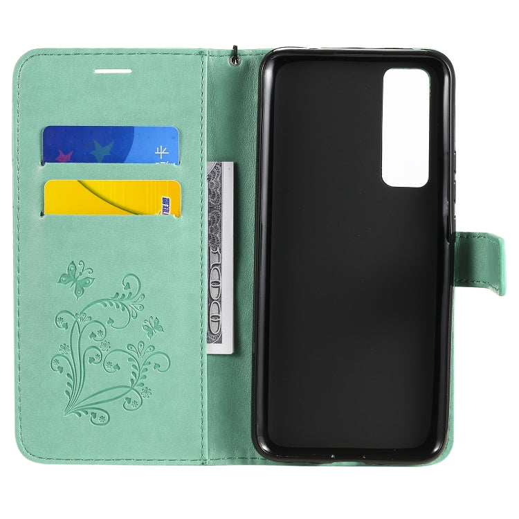3D Butterflies Embossing Pattern Horizontal Flip Leather Case with Holder & Card Slot & Wallet, For Huawei Y7P / P40 Lite E / Honor 9C, For Huawei P Smart(2020), For Huawei Y5P / Honor 9s