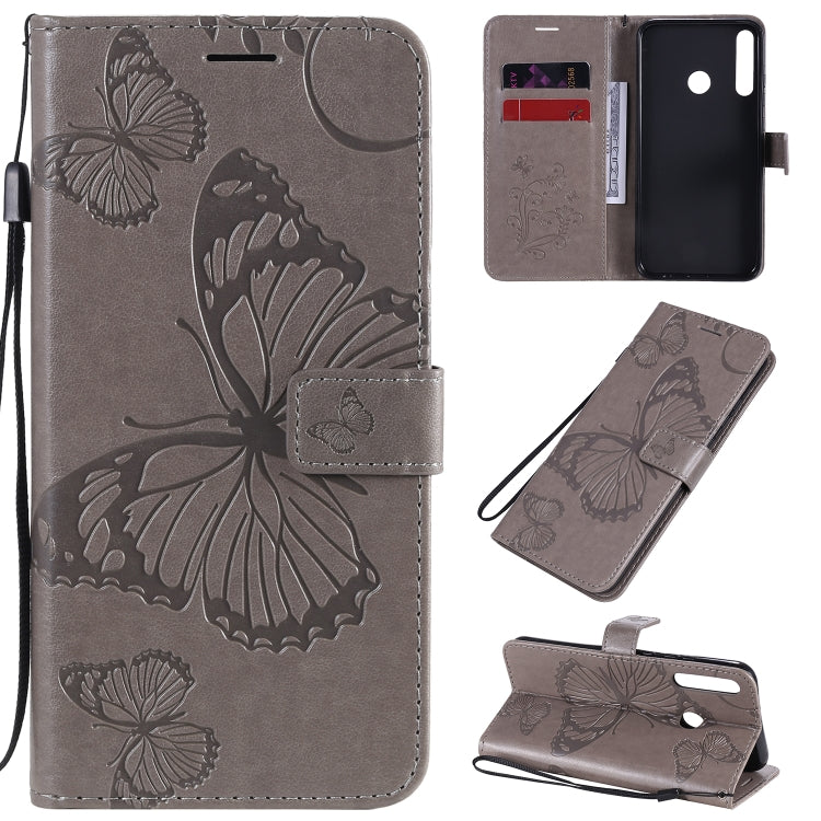 3D Butterflies Embossing Pattern Horizontal Flip Leather Case with Holder & Card Slot & Wallet, For Huawei Y6P, For Huawei Honor 9A, For Huawei Honor 30 Pro / 30 Pro Plus