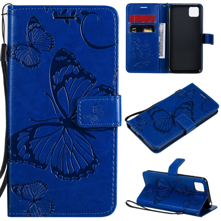 3D Butterflies Embossing Pattern Horizontal Flip Leather Case with Holder & Card Slot & Wallet, For Huawei Y6P, For Huawei Honor 9A, For Huawei Honor 30 Pro / 30 Pro Plus