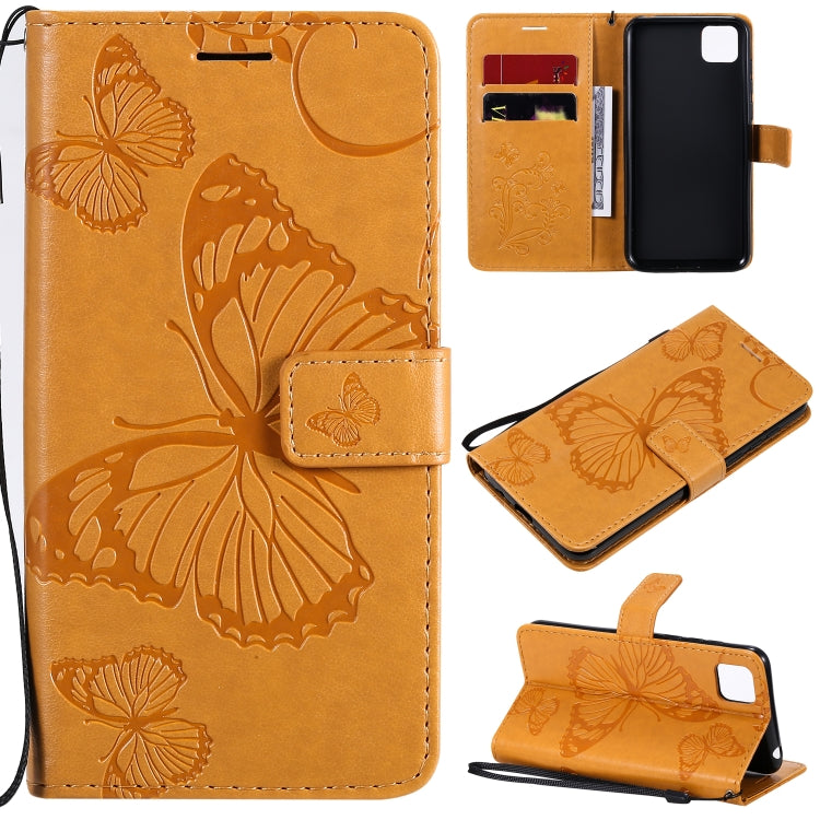 3D Butterflies Embossing Pattern Horizontal Flip Leather Case with Holder & Card Slot & Wallet, For Huawei Y6P, For Huawei Honor 9A, For Huawei Honor 30 Pro / 30 Pro Plus