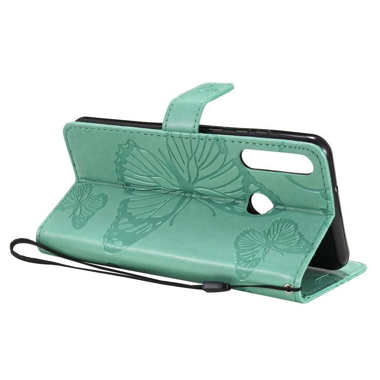 3D Butterflies Embossing Pattern Horizontal Flip Leather Case with Holder & Card Slot & Wallet, For Huawei Honor 30, For Huawei Honor Play 4T Pro