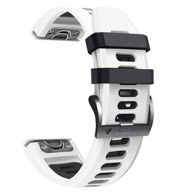 Sports Two-Color Silicone Watch Band, For Garmin Instinct 2X Solar