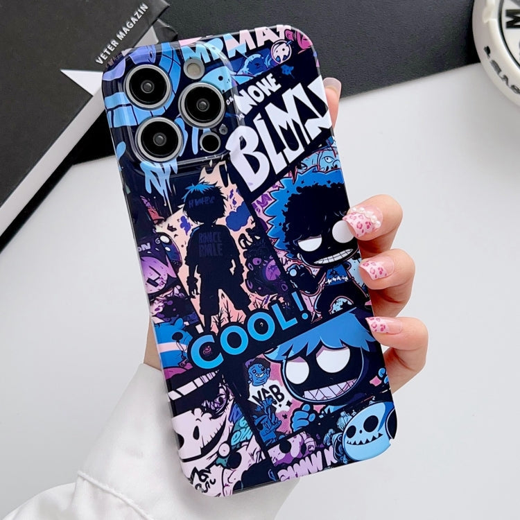 Painted Pattern Precise Hole PC Phone Case, For iPhone 14 Pro