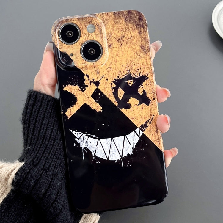Painted Pattern Precise Hole PC Phone Case, For iPhone 13
