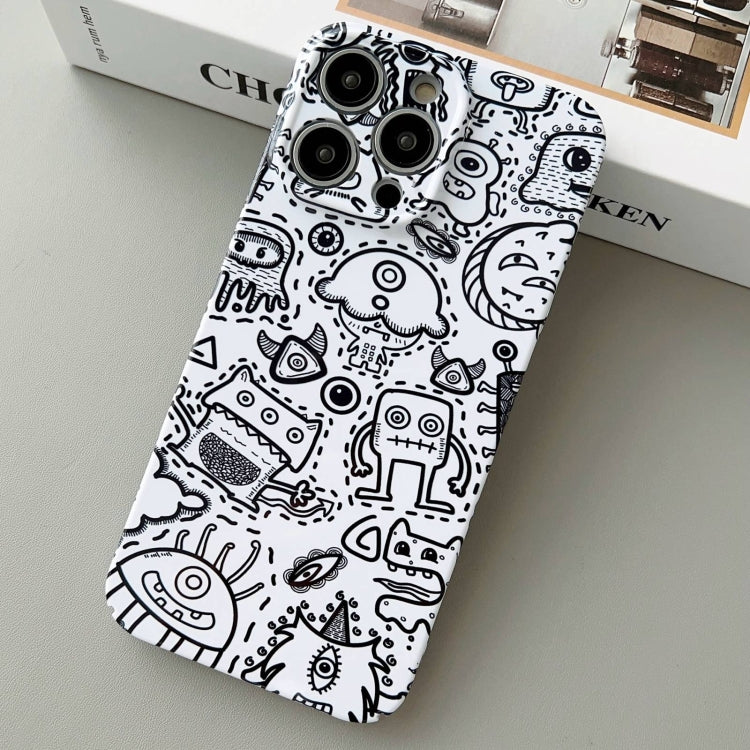 Painted Pattern Precise Hole PC Phone Case, For iPhone 11 Pro Max