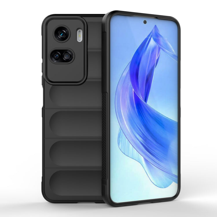 Magic Shield TPU + Flannel Phone Case, For Honor 90 Lite