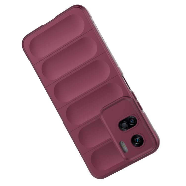 Magic Shield TPU + Flannel Phone Case, For Honor 90 Lite