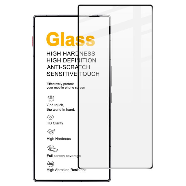 imak 9H Surface Hardness Full Screen Tempered Glass Film Pro+ Series, For ZTE nubia RedMagic 11 Air 5G, For ZTE nubia V80 Max / Blade V80 Max, For ZTE nubia V80 Design, For ZTE nubia Z80 Ultra, For ZTE nubia RedMagic 11 Pro 5G/11 Pro+ 5G...
