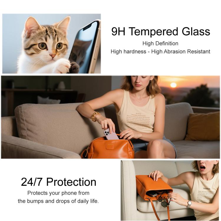 imak 9H Surface Hardness Full Screen Tempered Glass Film Pro+ Series, For ZTE nubia RedMagic 11 Air 5G, For ZTE nubia V80 Max / Blade V80 Max, For ZTE nubia V80 Design, For ZTE nubia Z80 Ultra, For ZTE nubia RedMagic 11 Pro 5G/11 Pro+ 5G...