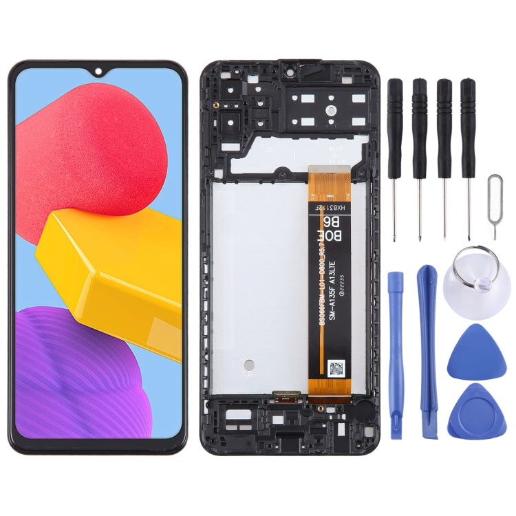 Original LCD Screen Digitizer Full Assembly with Frame, For Samsung Galaxy A25 SM-A256B, For Samsung Galaxy A15 5G SM-A156B, For Samsung Galaxy A35 SM-A356B, For Samsung Galaxy A05s SM-A057F, For Samsung Galaxy M14 SM-M146B...