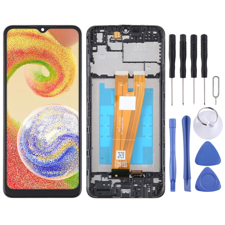 Original LCD Screen Digitizer Full Assembly with Frame, For Samsung Galaxy A25 SM-A256B, For Samsung Galaxy A15 5G SM-A156B, For Samsung Galaxy A35 SM-A356B, For Samsung Galaxy A05s SM-A057F, For Samsung Galaxy M14 SM-M146B...