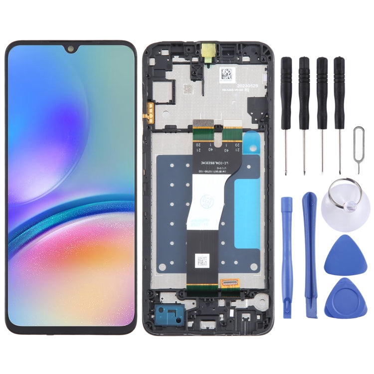 Original LCD Screen Digitizer Full Assembly with Frame, For Samsung Galaxy A25 SM-A256B, For Samsung Galaxy A15 5G SM-A156B, For Samsung Galaxy A35 SM-A356B, For Samsung Galaxy A05s SM-A057F, For Samsung Galaxy M14 SM-M146B...